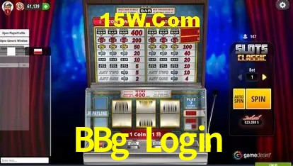 Recursos de Bônus BBg Login